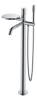 Смеситель для ванны Boheme Stick 129-CRCR напольный, Chrome Diamond Chrome