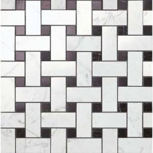 Керамогранит Atlas Concorde Marvel Stone AS2O Basketweave Cold Lapp. 30x30