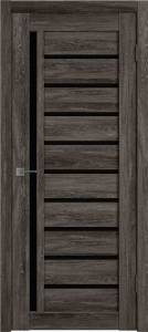 Межкомнатная дверь Владимирская Фабрика Дверей Atum 11 Terra Vellum стекло Black Gloss 800x2000