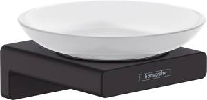 Мыльница Hansgrohe AddStoris 41746670 матовый черный