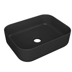 Раковина Point Меркурий 50BM PN43832BM черный матовый