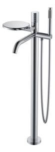 Смеситель для ванны Boheme Stick 129-CRCR напольный, Chrome Diamond Chrome