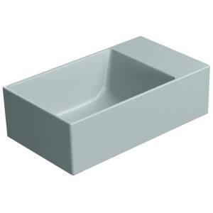 Раковина GSI Kube X 9484015 40 см, голубая матовая