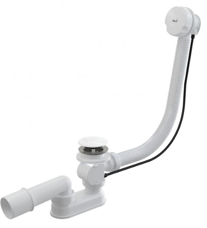 Слив-перелив ALCAPLAST 60 см. A51BM (белый)