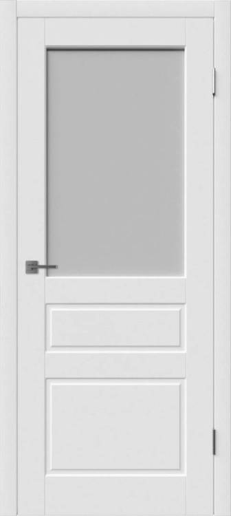 Межкомнатная дверь Владимирская Фабрика Дверей Chester Polar стекло White Cloud 700x2000