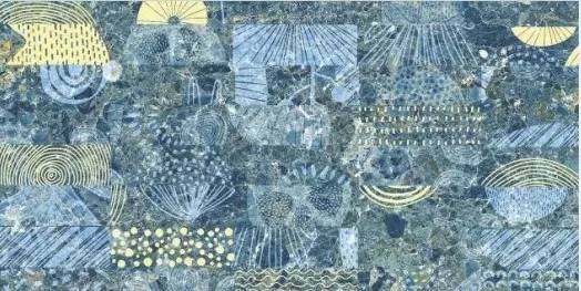 Керамогранит Bluezone Rockstone BZ75841 AZURE DECOR 60x120