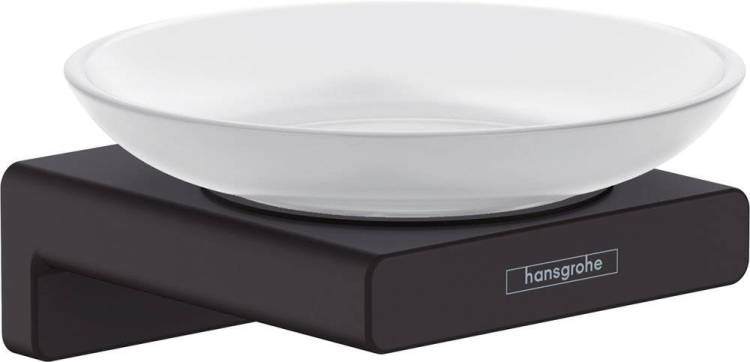 Мыльница Hansgrohe AddStoris 41746670 матовый черный