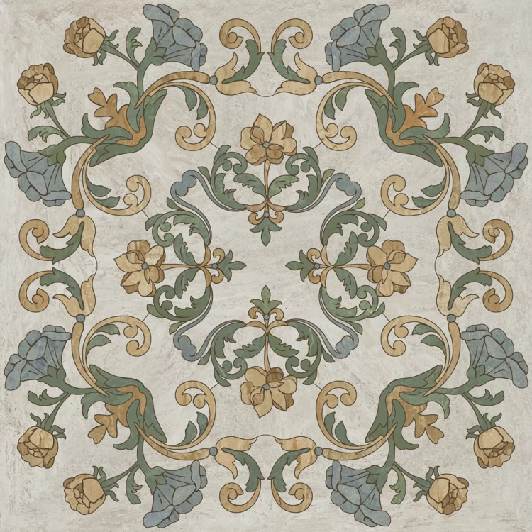 Декор Kerama Marazzi Эвора HGD/A518/SG606220RL центр глянцевый 60x60x0.9