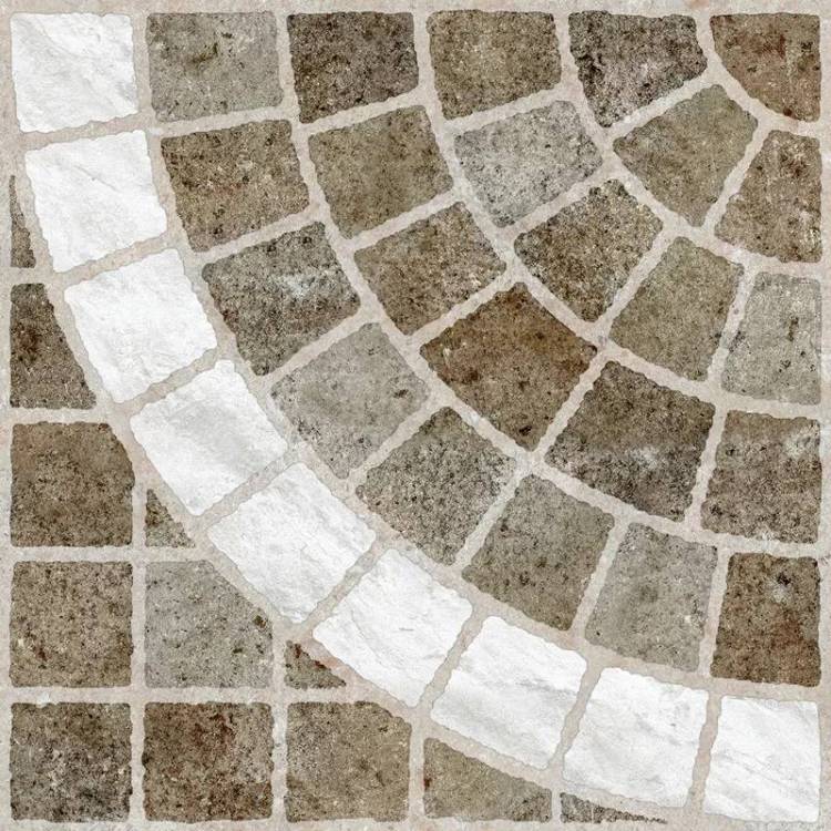 Керамогранит Goldis Tile Vito F2ED PAOE Arco Rustic Brown Sugar 59.4x59.4