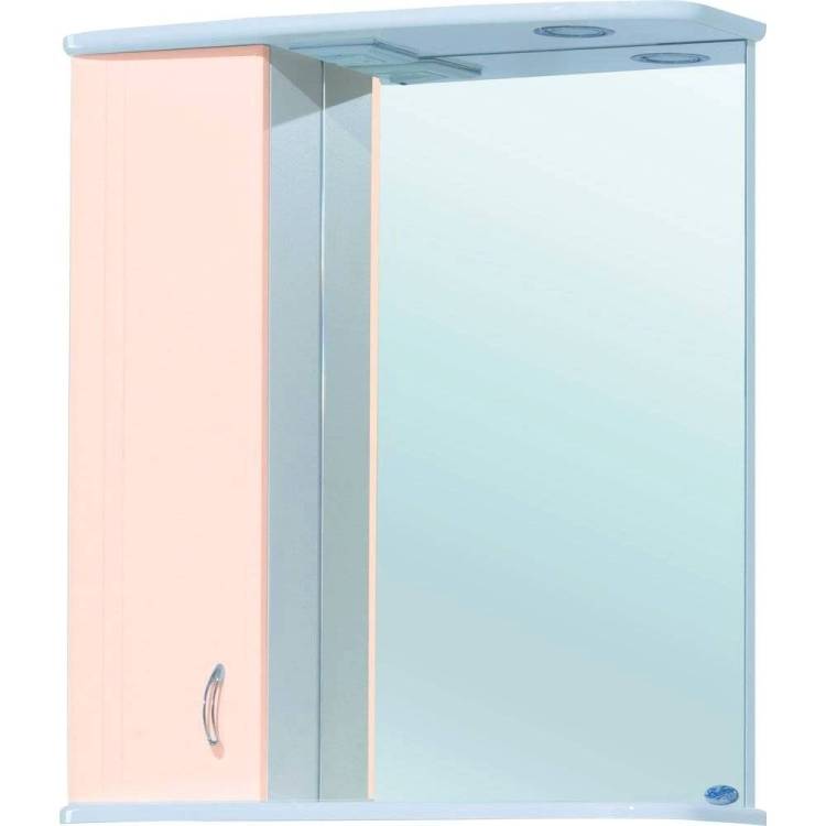 Зеркало Bellezza Астра 60 L бежевое