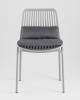 Стул с подушкой Stool Group Louran D-012S grey Серый фото 2