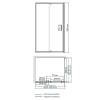 Душевой уголок Wasserkraft Berkel 48P33 профиль хром, стекло прозрачное, 130x90x200 фото 2