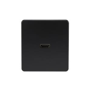 Розетка HDMI Kranz Round KR-78-0730-3 оникс