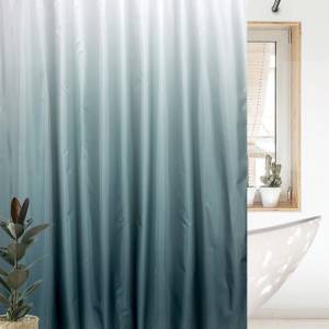 Штора для ванной Bath Plus Charme Red Rosy Down 2151/1 180x180, зеленая