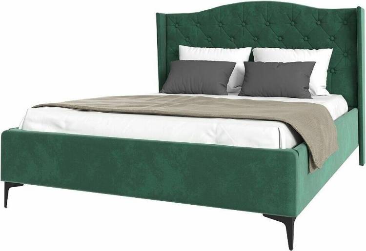 Кровать 1600х2000 НК-Мебель Tango 72306825 Зелёный 135x181x220.5