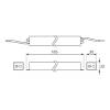 Блок питания Gauss 25W 12V IP67 BT521 фото 2