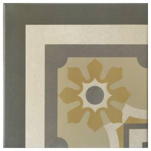 Декор EQUIPE CAPRICE BURGUNDY CORNER 20x20 см