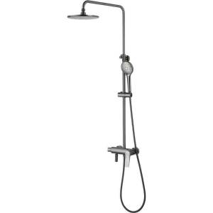 Душевая стойка Lemark Bronx LM3762GM графит