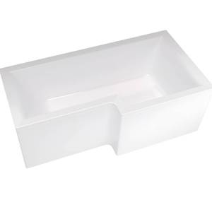 Акриловая ванна Marka One Linea 165x85 правая