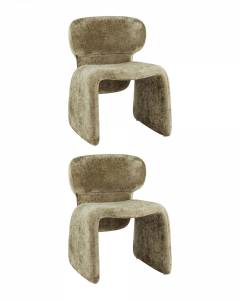 Кресло Stool Group Naree FDC3118 F4-14 X2 Зеленый 2 шт.