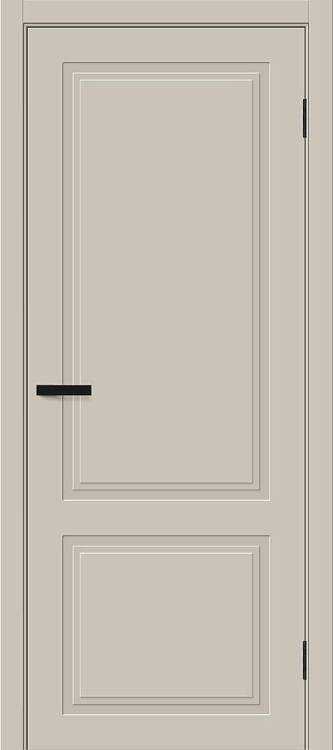 Межкомнатная дверь Глухая Bravo Граффити-42 013-1518 Полотоно Creamy 2000х600