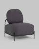Кресло Stool Group Стоун vd-stone-f68 рогожка тёмно-серый