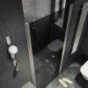 Душевая дверь в нишу MaybahGlass MGD-431-5 профиль хром матовый, стекло графит, 1980x800 фото 5