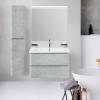 Тумба с раковиной Belbagno Albano-Cer ALBANO-CER-800-2C-SO-CVG 77x44x50 Cemento Verona Grigio подвесная с двумя выкатными ящиками фото 8