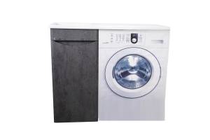 Тумба с раковиной Bellezza Олиссия 100 L Серый