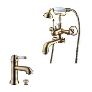 Душевой комплект Lemark Villa LM4812B + LM4806B