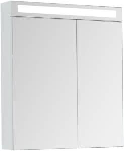 Зеркало-шкаф Dreja Max 70 белый, с подсветкой