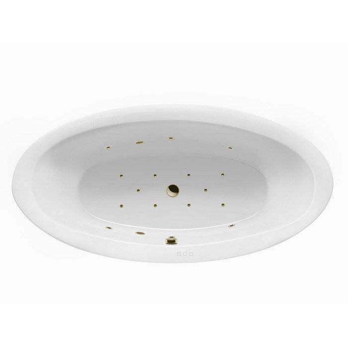 Акриловая ванна Excellent Lumina RELAX WAEX.LUM19.RELAX.BR 190x95 бронза