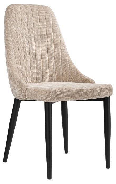 Стул Woodville Kora 15753 черный, бежевый