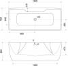 Акриловая ванна BelBagno BB110-180-76 180x75 фото 3
