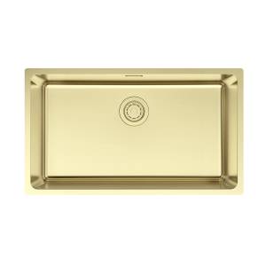 Мойка кухонная Paulmark Yuni 76 Uni YU76-LG Светлое Золото, 76x44
