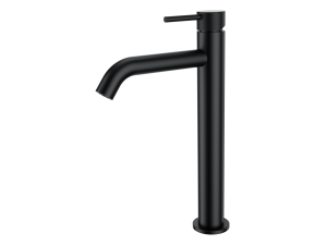 Смеситель для раковины Wonzon & Woghand WW-H1062-MB высокий, черный матовый
