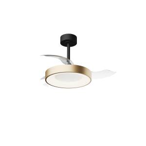 Светодиодная люстра на штанге с вентилятором Mantra Niseko Fan 9092