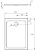 Поддон для душа Radaway Doros F 140x80 фото 3