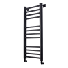 Полотенцесушитель водяной Comfysan Pioli-K 014407 W-10 100/40 черный матовый