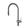 Смеситель для кухни AQUAme Cucina AQM9901GM с выдвижным изливом, металл фото 8