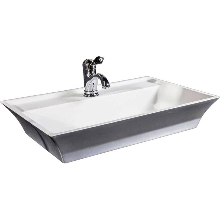 Раковина Armadi Art NeoArt 804 67 см, серебро