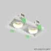 Светильник встраиваемый Crystal Lux CLT 069C2 WH