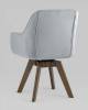 Набор из 2 кресел Stool Group Mans LW1908-SV FG919-9 X2 серый фото 5