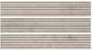 Клинкерная плитка Paradyz Carrizo Grey Elewacja Struktura Stripes Mix Mat 40x6.6