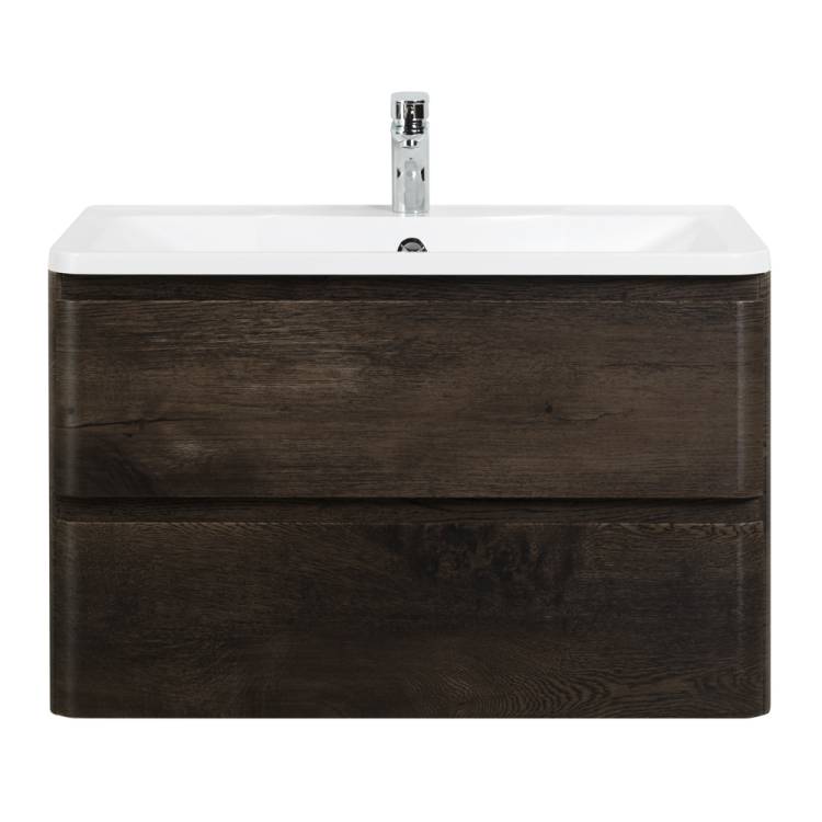 Тумба с раковиной BelBagno ALBANO 90 подвесная, Rovere Nature Grigio