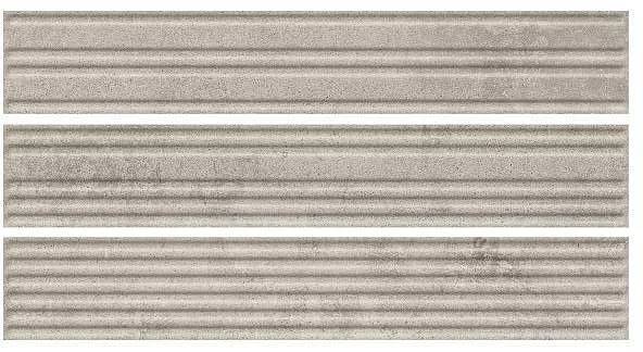 Клинкерная плитка Paradyz Carrizo Grey Elewacja Struktura Stripes Mix Mat 40x6.6