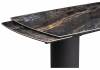 Стол Woodville Маре 588045 neodom titanium lawa nero, черный 200(260)x100x77 фото 6