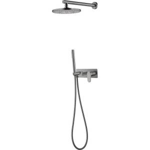 Душевой комплект Boheme Spectre 454-GM Gun Metall, с внутренней частью