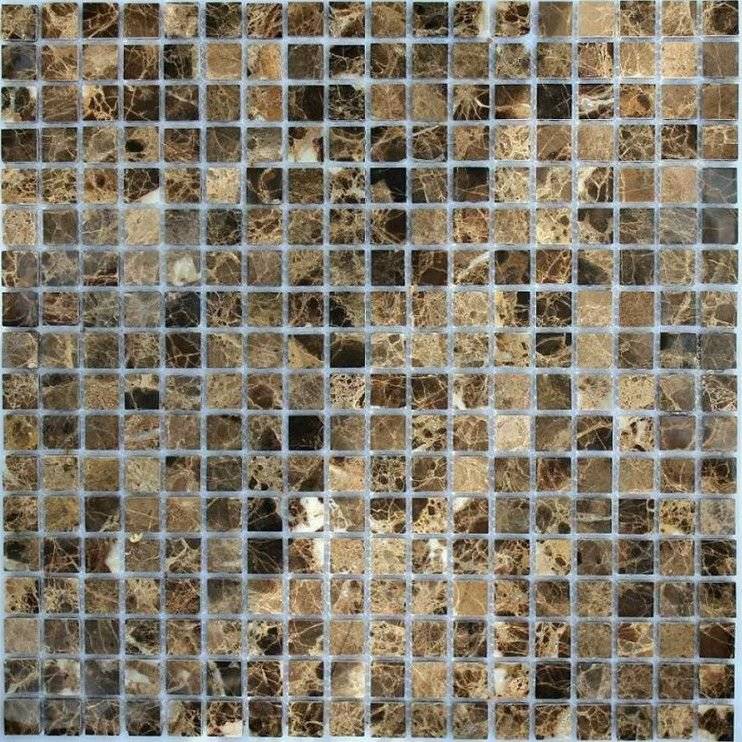 Мозаика NSmosaic Stone series KP-728 Камень полированный (1.5x1.5) 30.5x30.5
