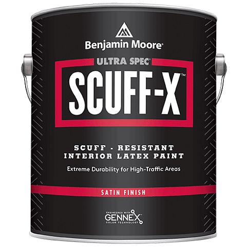 Краска Benjamin Moore Ultra Spec SCUFF-X Interior Satin Finish 486 3.785 л